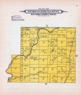 Page 027 - Township 16 N. Range 38 and 39 E., Palouse River, Union Flat Creek, Whitman County 1910